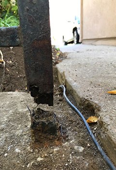 Gate Post Repair Near Chinatown